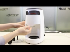 전기인 HOMEZEST CM1011은 가정용을 위한 드립 커피 메이커 기계 0.65L 4-6 컵 신상품 위에서 쏟아져 나옵니다